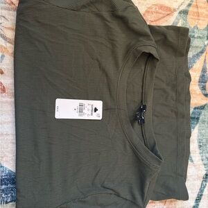Express Olive Short Sleeve Tee
